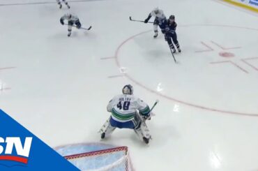 Kyle Connor Buries One Five-Hole On Braden Holtby