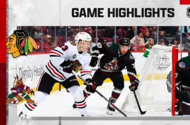 Blackhawks @ Coyotes 1/6/22 | NHL Highlights