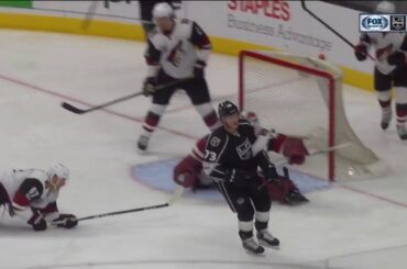 Tyler Toffoli Scores On Louis Domingue | Kings Lead Coyotes 1-0