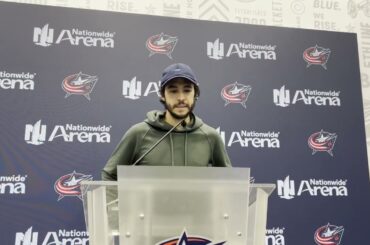 Johnny Gaudreau's last press conference: Blue Jackets player speaks on season months before death