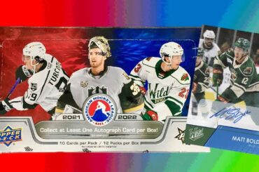 2022-23 Rookie Crop Preview - 2021-22 Upper Deck AHL Hockey Hobby Box Break