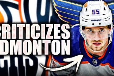 DYLAN HOLLOWAY CRITICIZES THE EDMONTON OILERS IN RECENT INTERVIEW: OFFER SHEET SITUATION