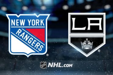 Raanta, Rangers shut out Kings on the road, 3-0