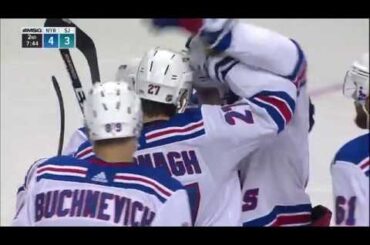 Pavel Buchnevich assists on McDonagh second goal of the season (2018)