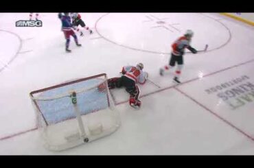 Artemi Panarin's awesome pass for Colin Blackwell's goal vs Flyers (2021)