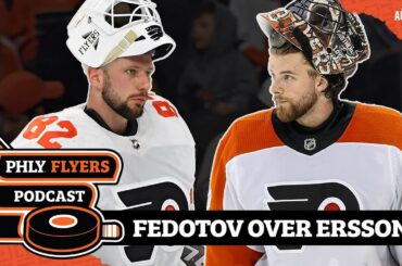 What if Ivan Fedotov supplants Sam Ersson as Flyers starting goalie? | PHLY Flyers Podcast