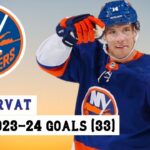 Bo Horvat (#14) All 33 Goals of the 2023-24 NHL Season