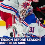 Igor Shesterkin signing an extension with the Rangers before the season, RIGHT?! Don't be so sure...