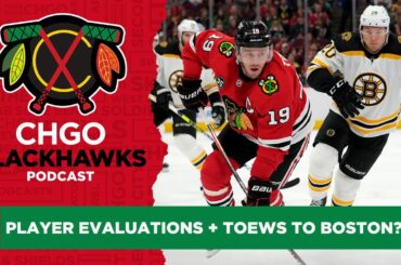 Jonathan Toews to Boston? Plus Seth and Caleb Jones Player Evaluations | CHGO Blackhawks Podcast