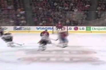 Lars Eller's Goal Vs Boston Bruins - 29/10/2011