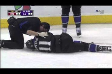 Anze Kopitar Injury - 03/26/2011
