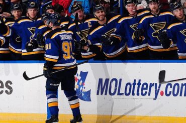 Tarasenko blows past Devils defense to score