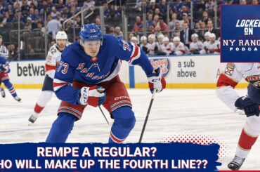 Matt Rempe a Ranger regular? What to expect from Rempe, Sam Carrick and Jimmy Vesey???