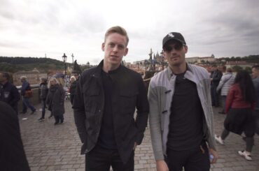 Connor Murphy & Brendan Perlini Tour Prague | Chicago Blackhawks
