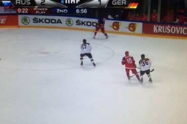 Thomas Greiss 2 BIG Saves - Deutschland vs. Russland - EM 2016 Viertelfinale