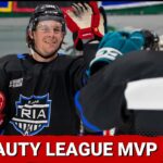 Erik Haula & Brenden Dillon Won Da Beauty League Championship...Haula Named MVP (Ft. Anna Behning)