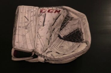 Relics: 2013-14 to 2014-15 Dustin Tokarski Game Used Montreal Canadiens CCM Glove