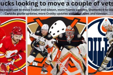NHL Trade Rumours: Ducks moving Fowler/Gibson, Shattenkirk to EDM, Flames update and more news.