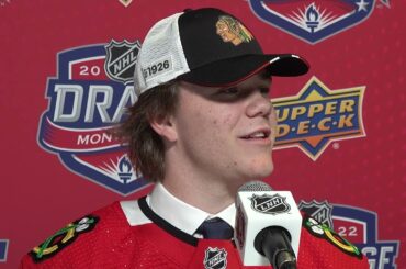 2022 NHL Post-Draft Interviews | Samuel Savoie