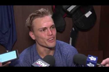 Maple Leafs Morning Skate: Andreas Johnsson - March 14, 2018