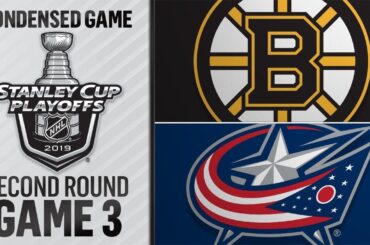 04/30/19 Second Round, Gm3: Bruins @ Blue Jackets