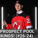 2024 NHL Prospect Pool Rankings, 26-24: Ottawa Senators, LA Kings, and New Jersey Devils