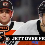 Could a Jett Luchanko breakout push Flyers to trade Morgan Frost? | PHLY Flyers Podcast