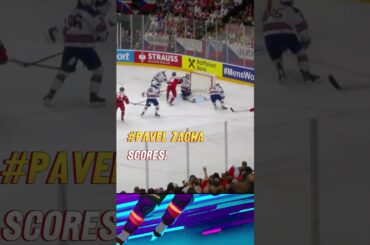 USA vs CZECHIA Pavel Zacha, Scores in Quarterfinal, Czechia 2024 #mensworlds