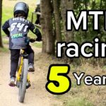 MTB racing as a 5 year old!