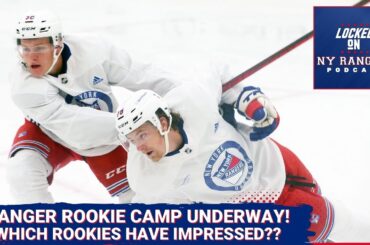 Ranger rookies battling at camp! Which will make the Opening Night roster? Othmann? Berard? Edstrom?