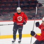 Tyler Boucher on Day 1 of Sens Rookie Camp