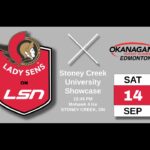 2024/09/14 12:45 PM: Ottawa Lady Senators vs Okanagan Hockey Academy Edmonton (StoneyCreek Showcase)