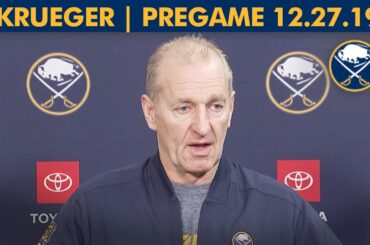 Marco Scandella Out With Illness, Johan Larsson Game-Time Decision | Sabres Coach Ralph Krueger