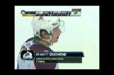 Matt Duchene Playoff Clinching Goal