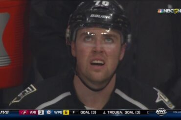 Tanner Pearson Scores on Martin Jones | Kings Tied with Sharks 1-1