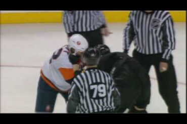 Brendan Witt vs Milan Lucic Nov 28, 2008