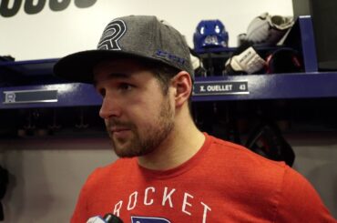 Commentaires d'après-match - Xavier Ouellet - 4 janvier
