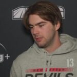 Hischier, Hamilton, Dillon and Tatar speak after Devils Camp Day 1