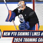 Edmonton Oilers News | New PTO Signing | Lines & Pairings | Ken Holland