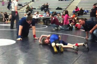 Cole Jordan wrestling