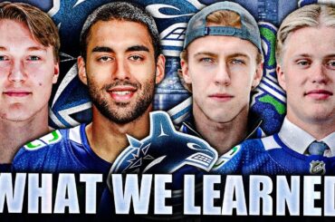 WHAT WE LEARNED ABOUT VANCOUVER CANUCKS PROSPECTS @ THE YOUNG STARS CLASSIC