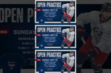 We’re back on the ice TOMORROW! 🤩 | CBJ Today #cbj #nhl #shorts