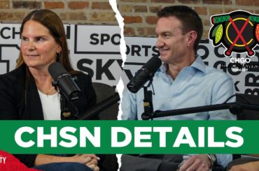 Chicago Blackhawks' Jaime Faulkner & CHSN's Jason Coyle talk new network | CHGO Blackhawks Podcast