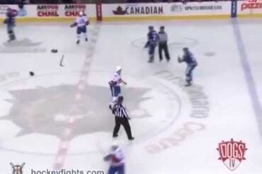 Andrey Pedan vs Jarred Tinordi Jan 9, 2015