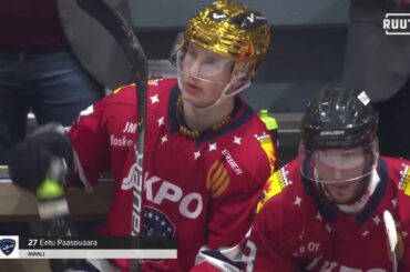 Kauden tulokas: Eetu Paasovaara