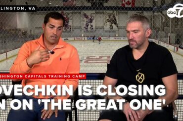 Washington Capitals Alex Ovechkin pursues all-time goal scoring crown