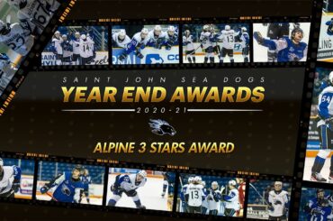 Alpine 3 Stars Award | Saint John Sea Dogs Year End Awards 2020-21