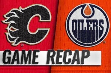 Gaudreau, Monahan power Flames past Oilers
