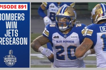 Blue Bombers win over Edmonton Elks, Winnipeg Jets preseason underway