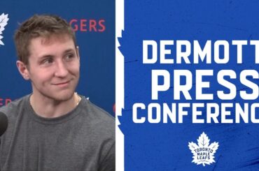 Maple Leafs Practice | Travis Dermott ahead of Edmonton Oilers | December 13, 2021